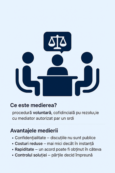 Consultanta Juridica. Infiintare SRL. Verificare Contracte.Mediere. Avize